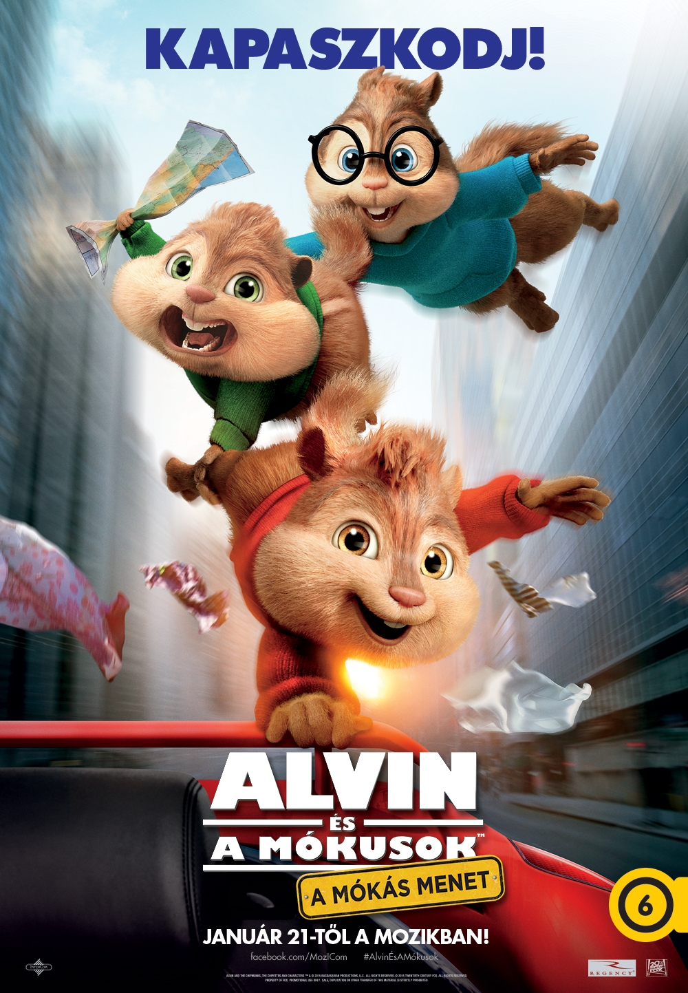 Alvin és a mókusok – A mókás menet